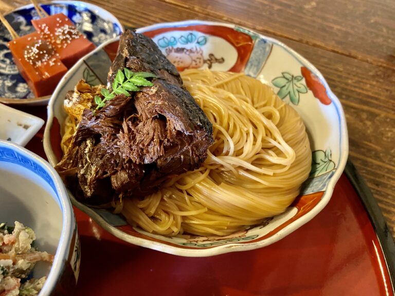翼果楼の焼鯖そうめん | 滋賀県・長浜市│holoholo日記