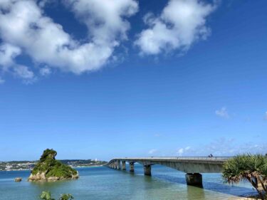 沖縄本島一人旅・冬の古宇利島と備瀬のフクギ並木へドライブ  | 沖縄・本島北部
